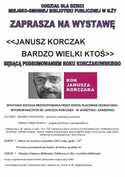 Janusz Korczak, bardzo wielki ktoś !
